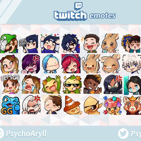 Emotes y Sub Badges